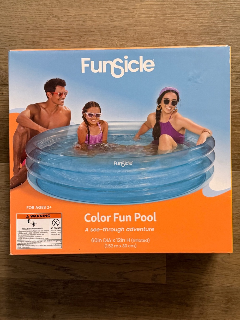Funsicle Color Fun Pool 60 Inch